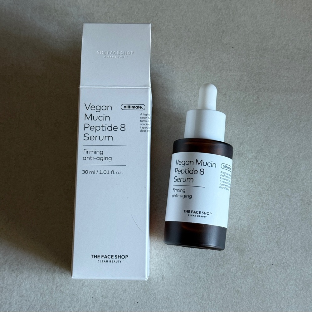 The Face Shop Vegan Mucin Peptide 8 Serum – Firming Anti-Aging